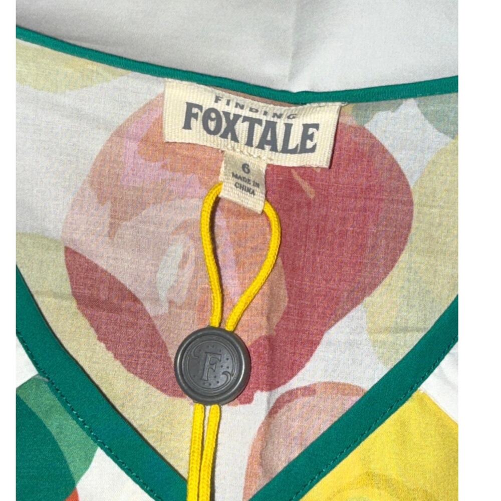 NWT Finding Foxtale Apple Pie Dress Watercolor Apple Print Size 6 - Picture 2 of 6